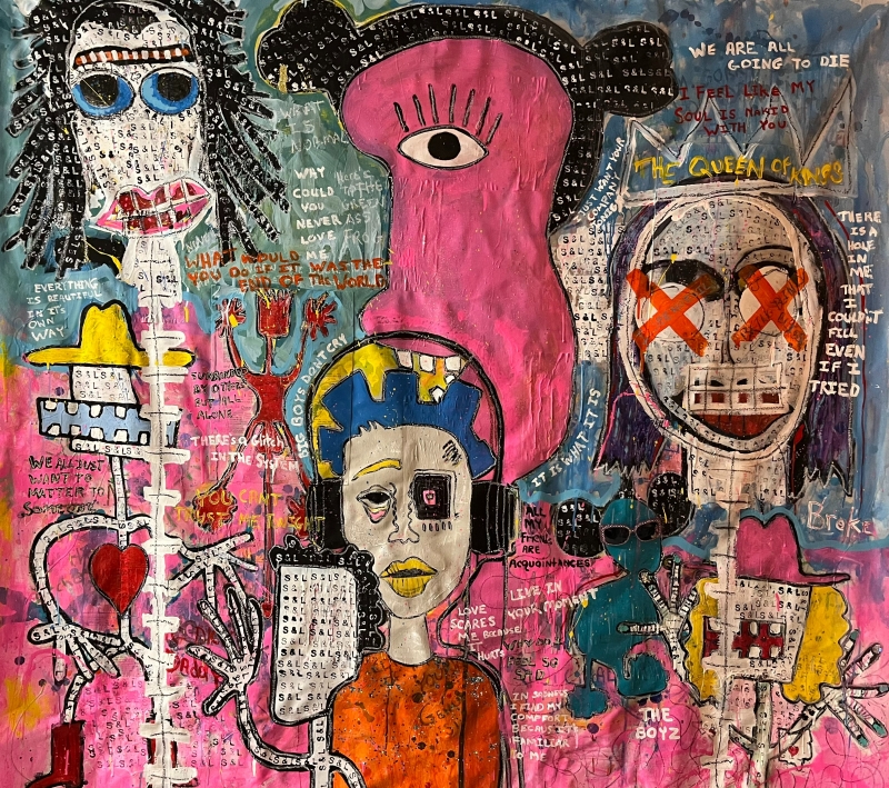 Plugged Into My Soul by artist Scott Leopold